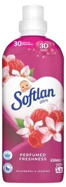 Softlan Perfumed Freshness Raspberry And Jasmine Skyllemiddel 650 ml