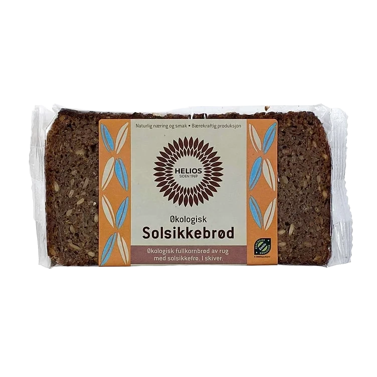 Solsikkebrød skivet økol.    500g