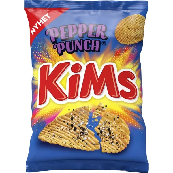 Kims Potetgull Pepper Punch 30g