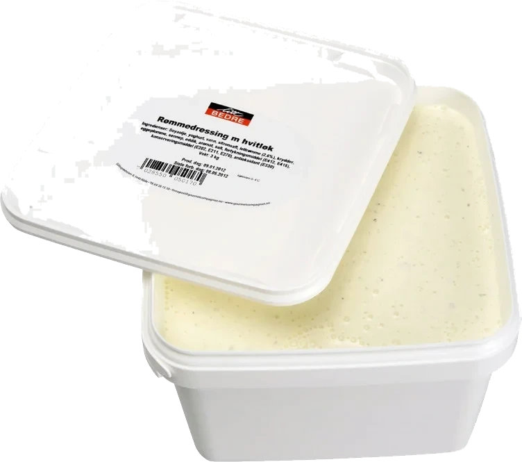 Rømmedressing Hvitløk 3kg Lb