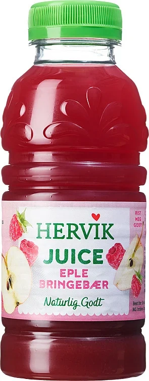 Hervik Eple & bringebærjuice