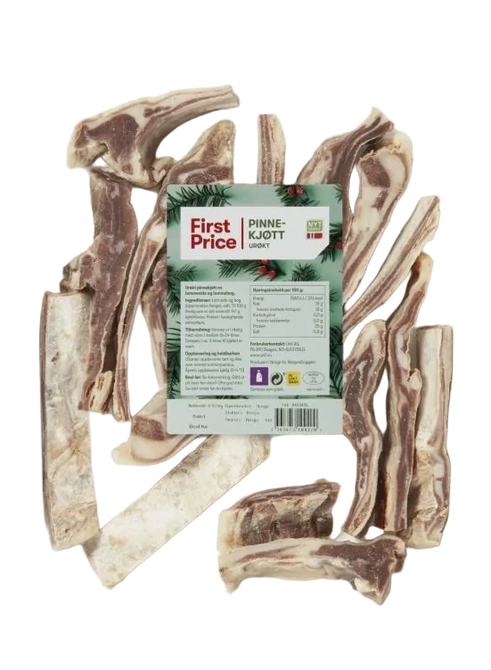 Pinnekjøtt Urøkt Lam m/Bog Ca1,2kg First Price