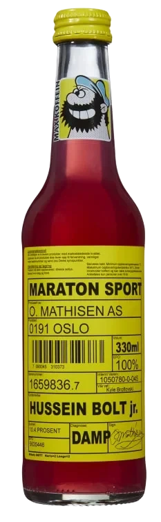 Maraton Sport 330ml Fl Tøyen Mineralvann Fabrikk