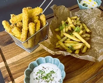 Sprödbakade strips