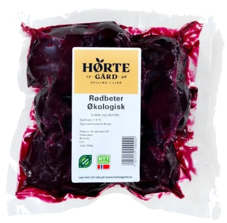 Rødbeter 500g Økologisk Sous Vide