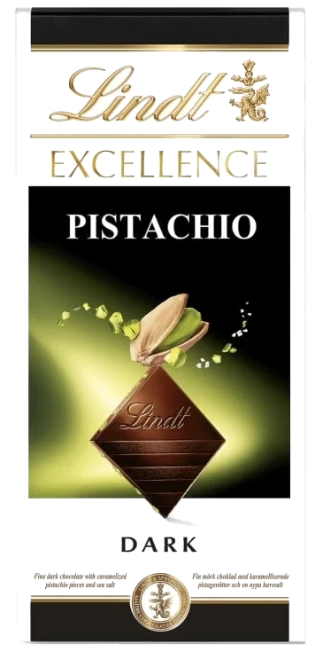 Mörk choklad Excellence Pistachio