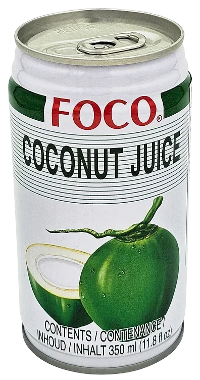 Foco Coconut Juice Meat Green Drink 350ml