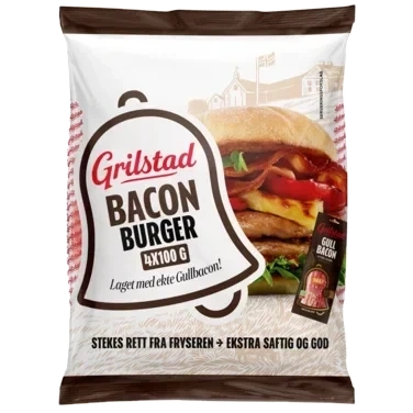 Grilstad Baconburger