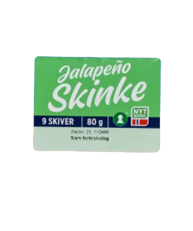 Jalapenoskinke 80g Folkets