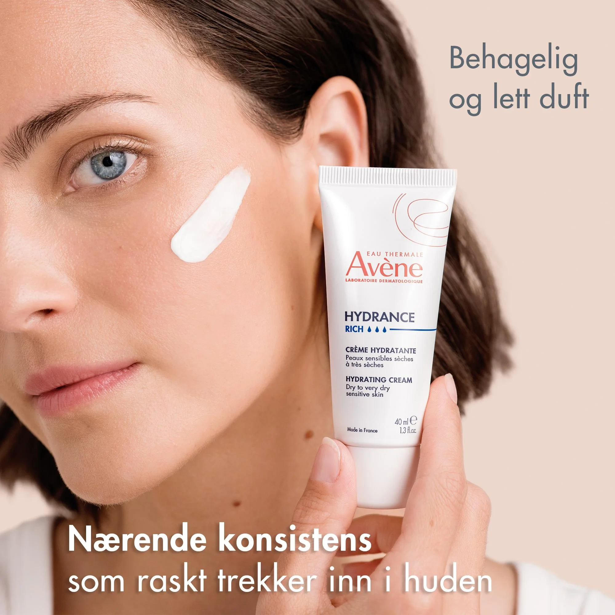 Avène Hydrance Rich Cream, 40 ml