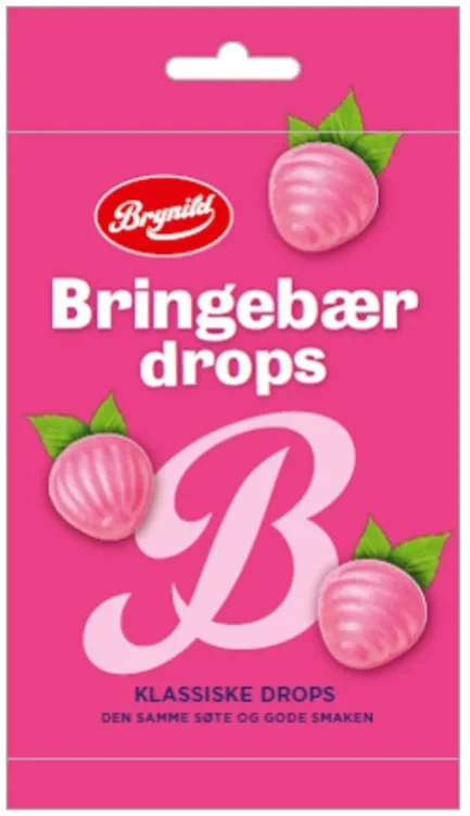 Bringebærdrops      60g