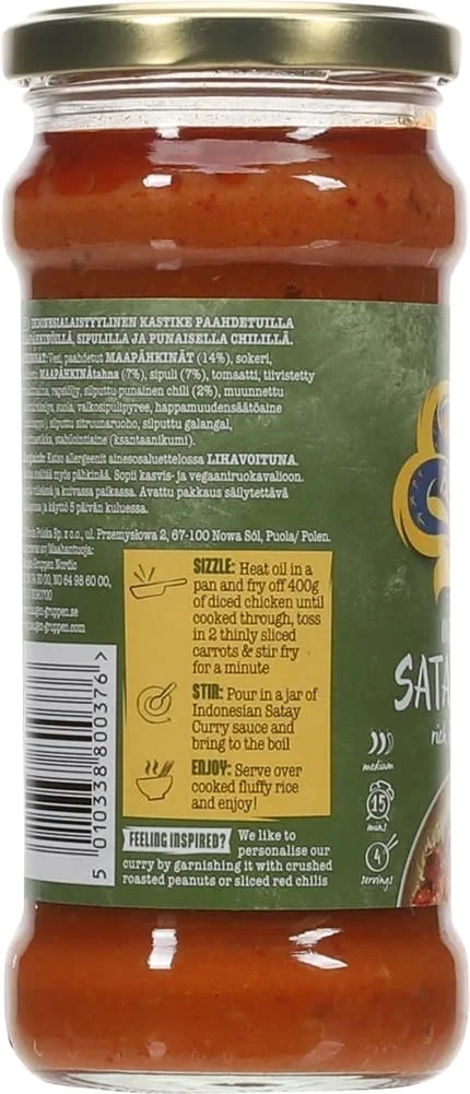 Blue Dragon Indonesian Satay curry sauce
