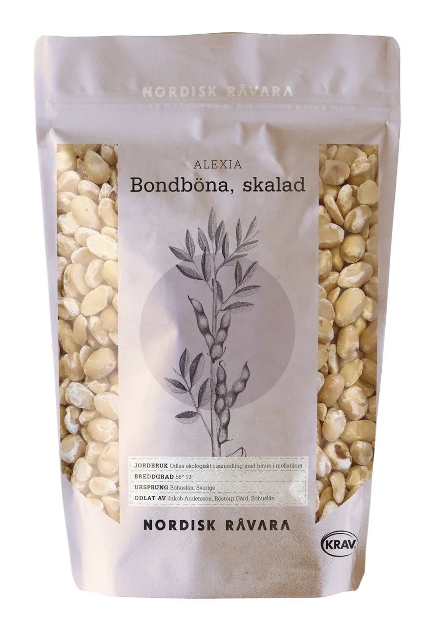 Nordisk Råvara Bondböna, skalad