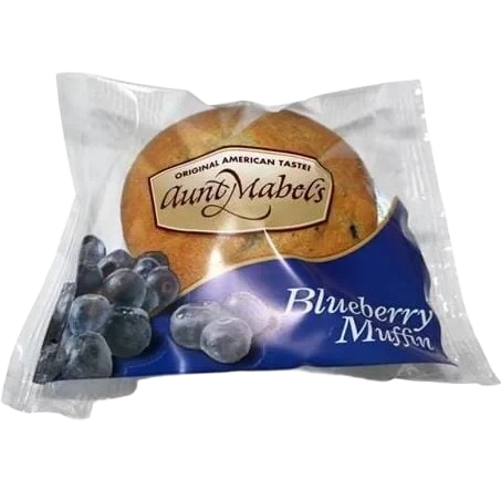Muffins Mini M/Blåbær 50stk
