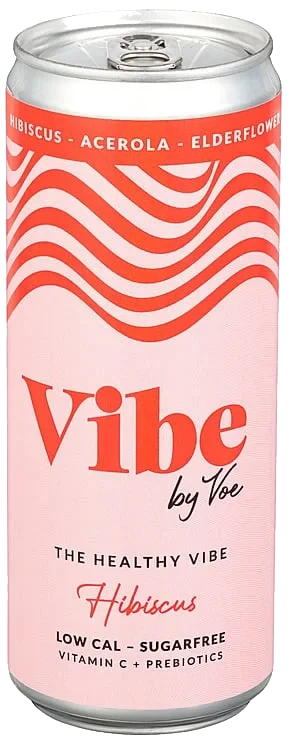 Vibe by voe the healthy vibe hibiscus  24x33cl