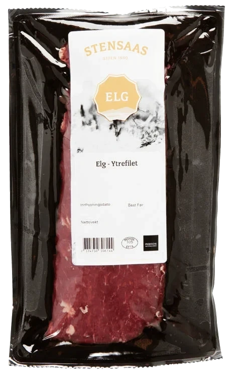 Elg Ytrefilet Frys Ca1,3kg Stensaas