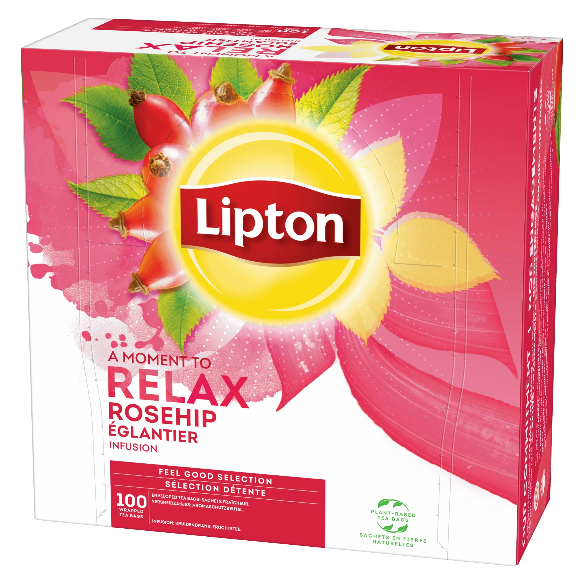Lipton Relax Rosehip Örtte