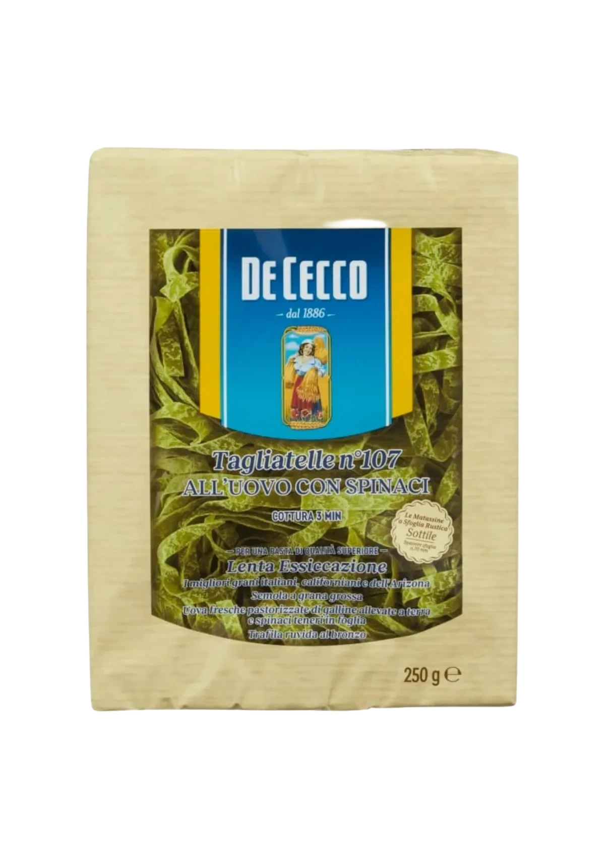 Tagliatelle spinat  250g