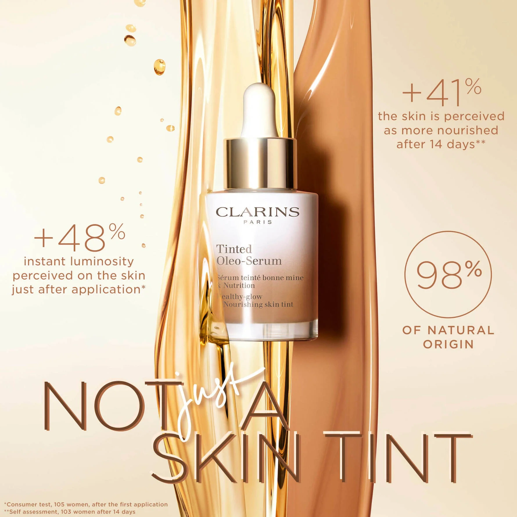 Clarins Tinted Oleo-Serum Foundation 01