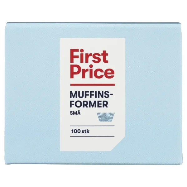 Muffinsformer Små 100stk First Price