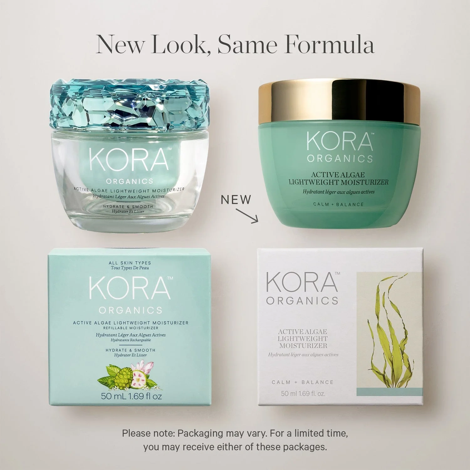 Kora Organics Active Algae Lightweight Moisturizer Day Cream 50 ml