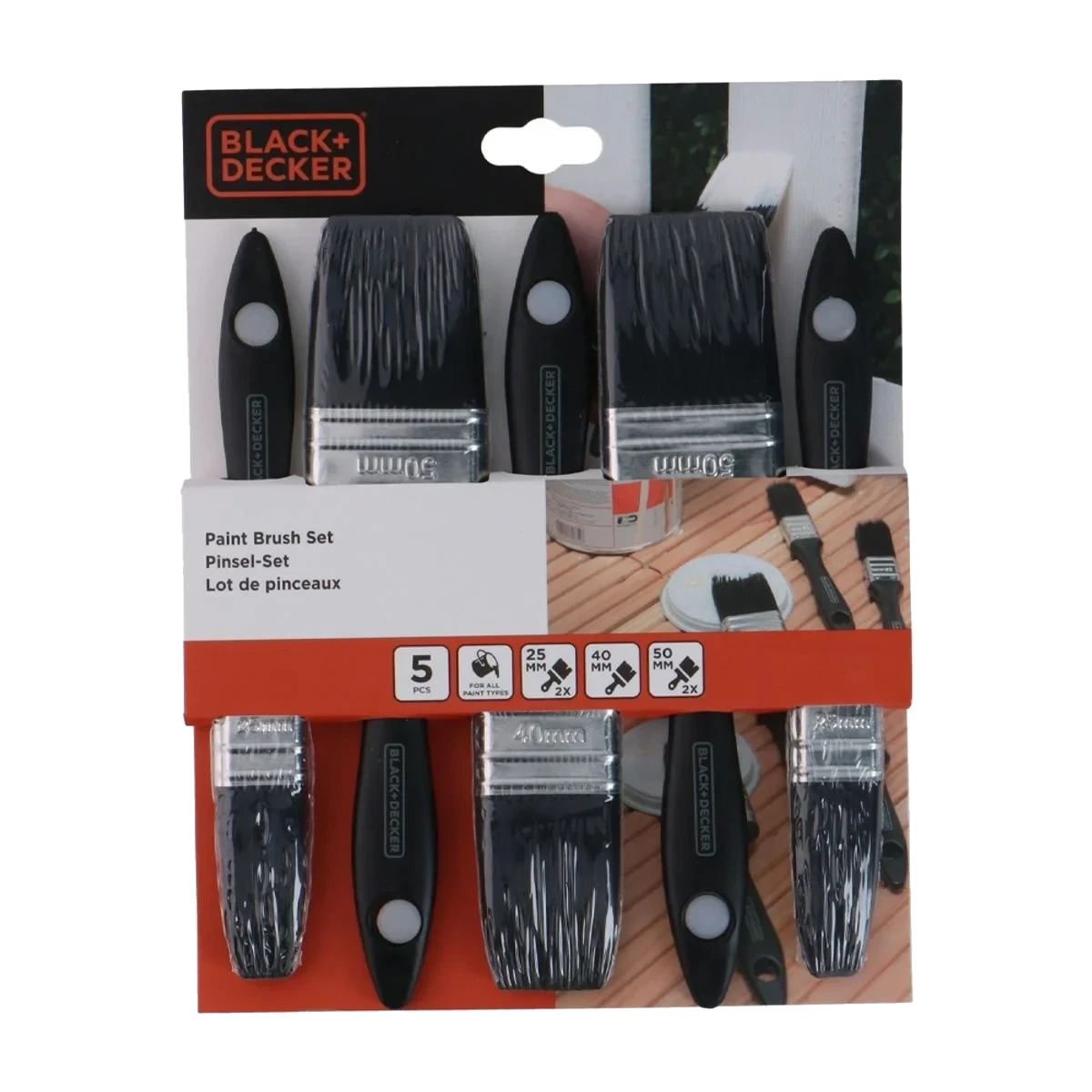 Penselsett 5pk