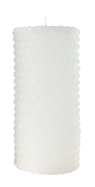 Perlelys Hvit 15cm Unik