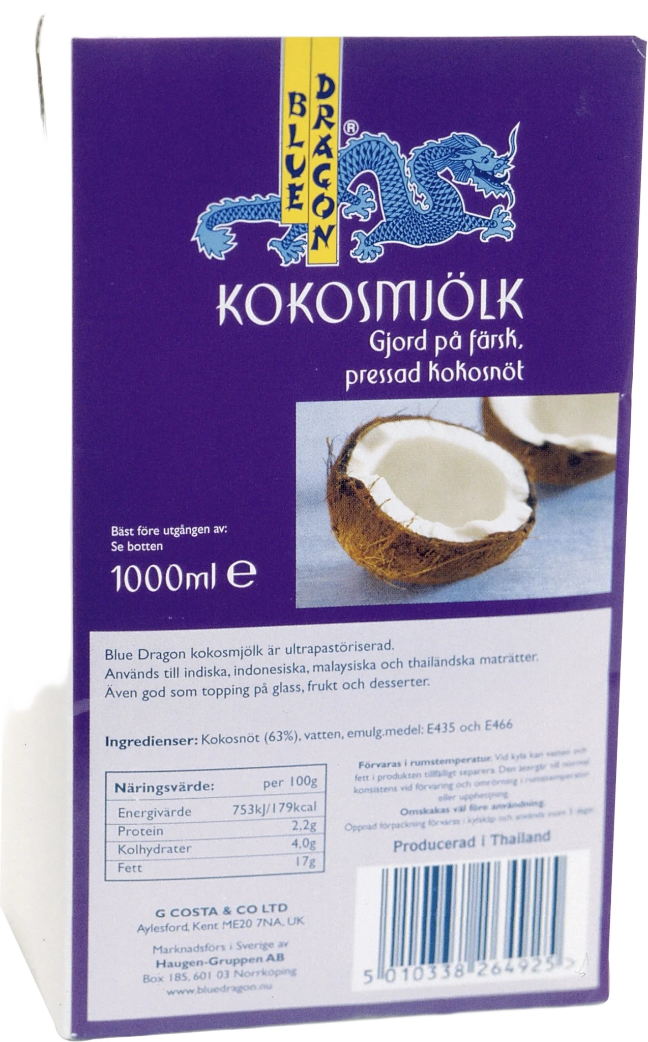 Kokosmjölk