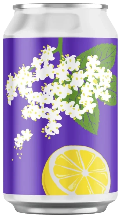 Fruktsmekk Hylleblomst&Sitron 0,33l boks