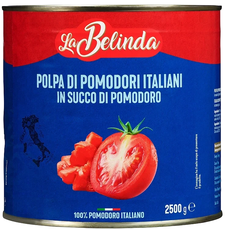 MOEN ENGROS AS Hakkede Tomater La Belinda