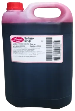 Solbærsirup 5l Lerum