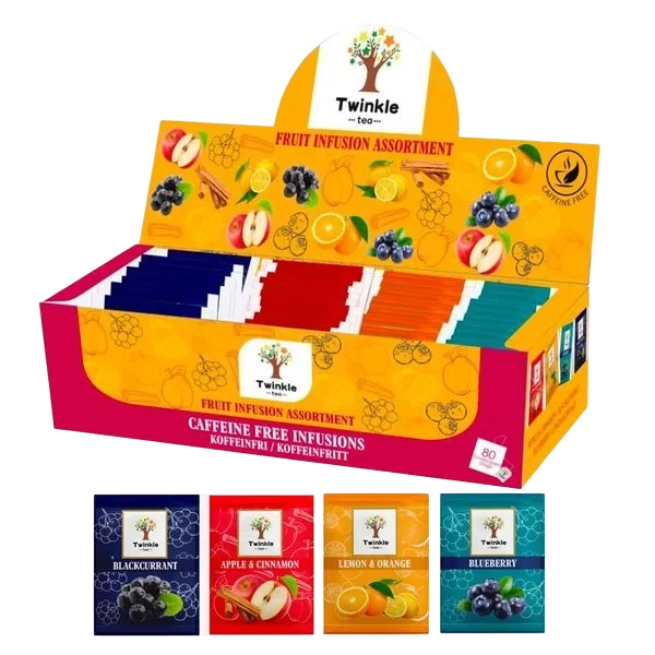 Fruit Infusion Assortment - 80 Teposer