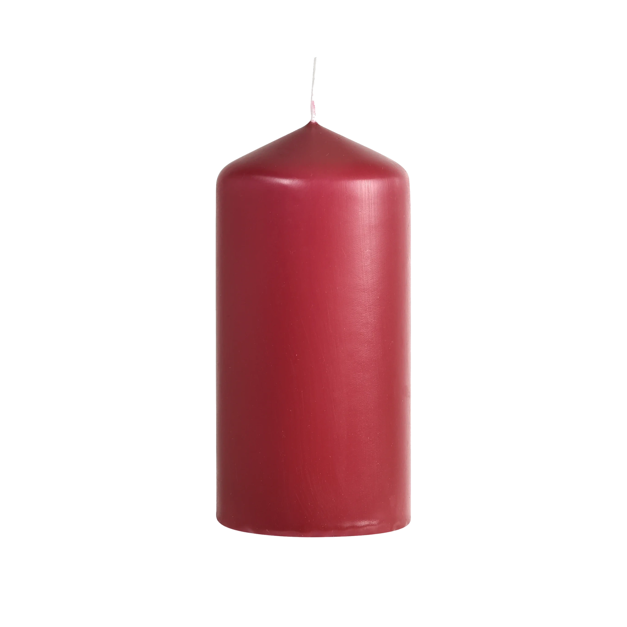 Blockljus Vinröd