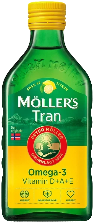 Möller's tran sitron  250ml