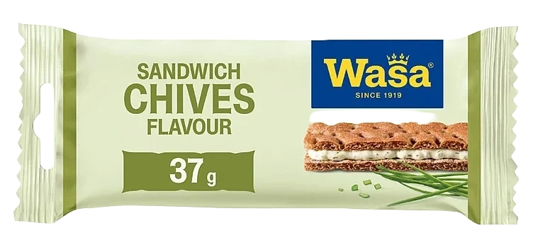 Sandwich Cheese Gressløk 37g Wasa