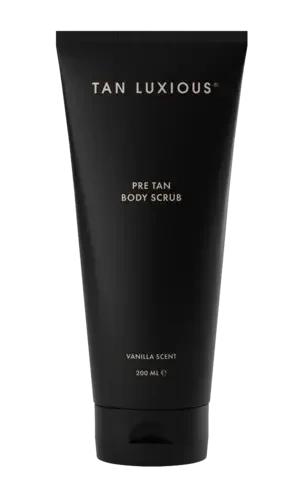 Tan lux pre tan body scrub