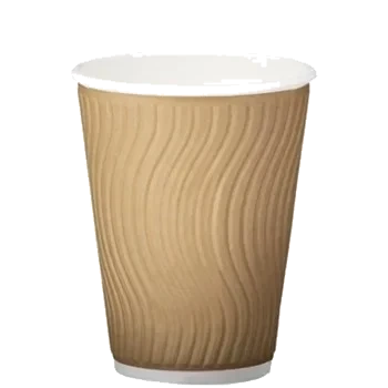 Bägare Ripple Wrap brun 30 cl
