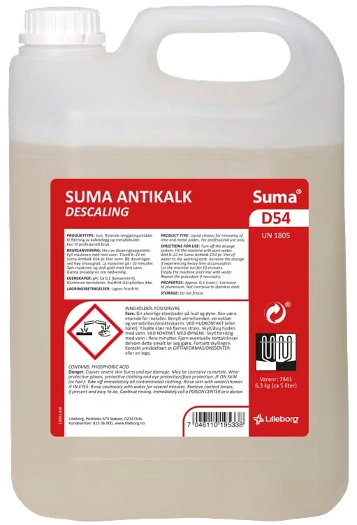 Suma antikalk  d54                   5l
