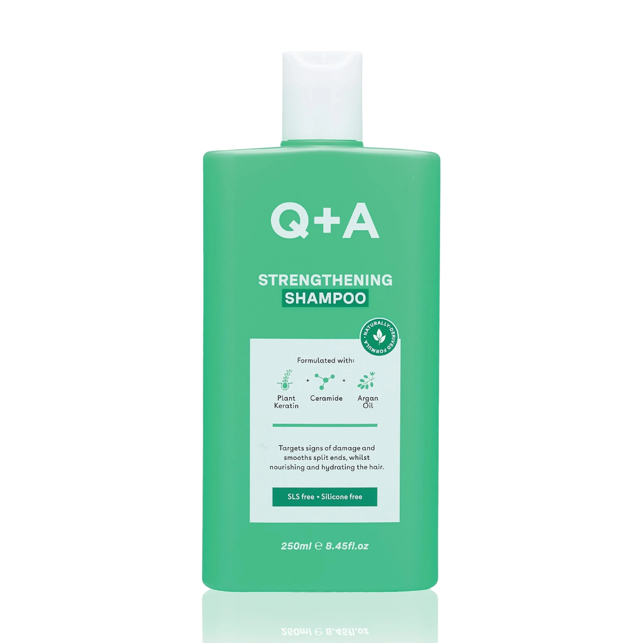 Q+A Strengthening Shampoo, 250 ml