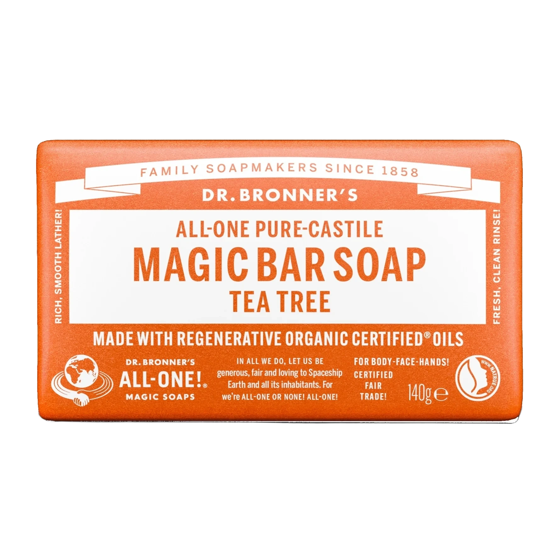 Dr. Bronner's Bar Soap Tea Tree