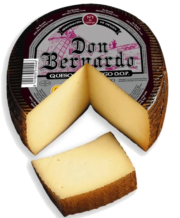 Manchego 6-9 Mnd Pasteurisert, Don Bernardo