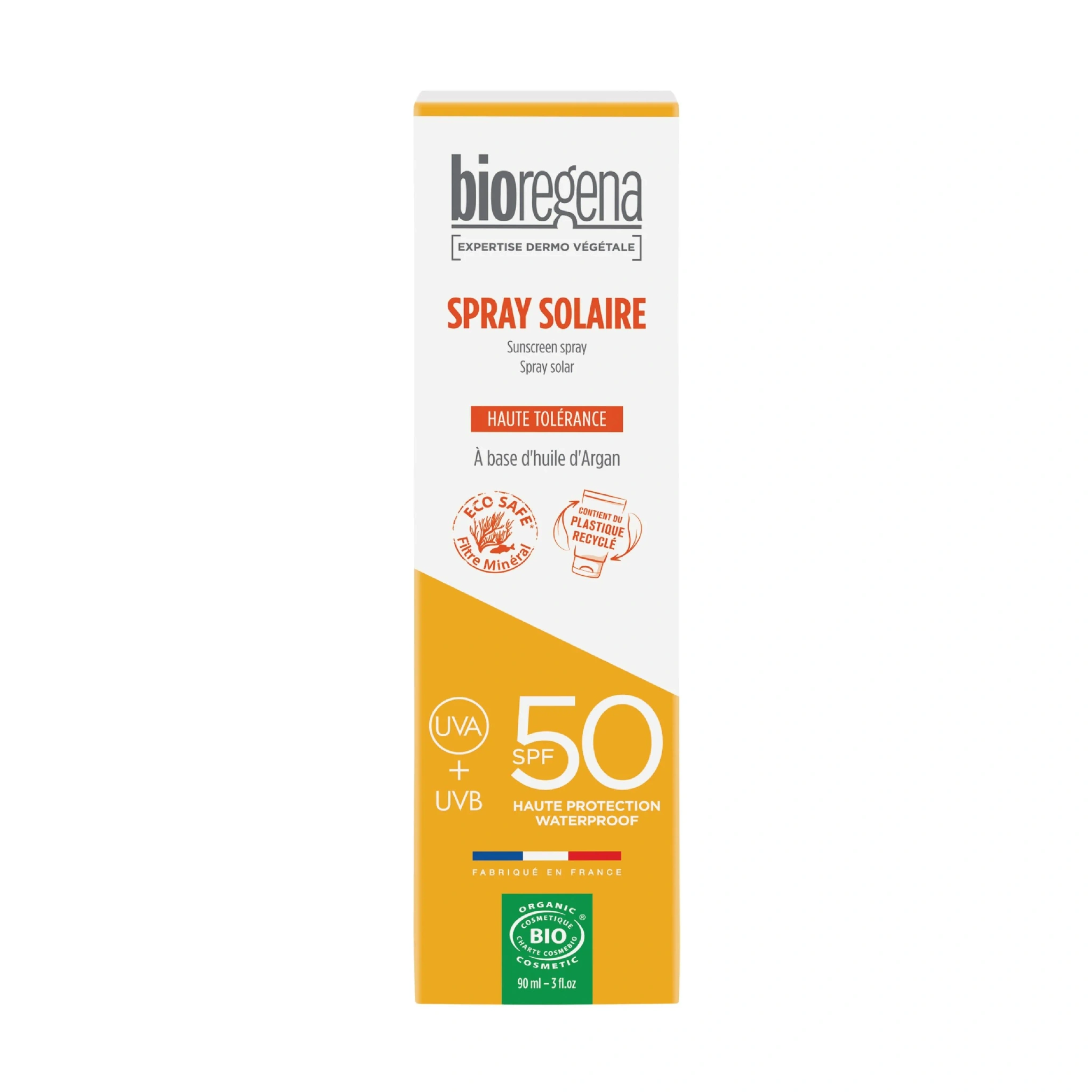 Bioregena Sunscreen Spray Face & Body SPF50, 90 ml