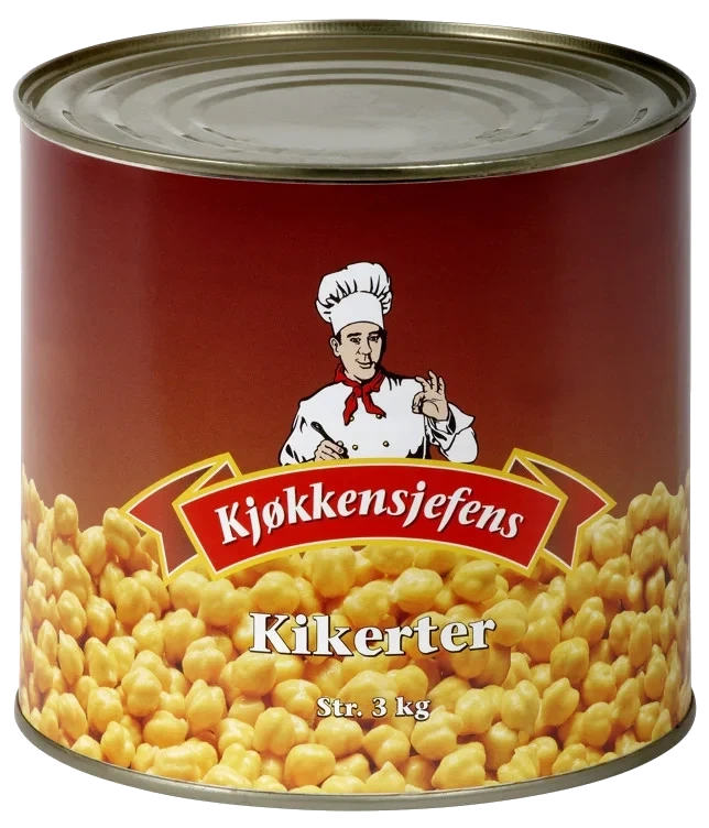 Kikerter 2550g