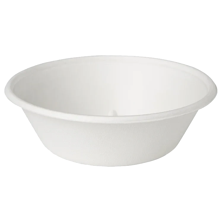 Bagass salatboks hvit 1000ml   40stk