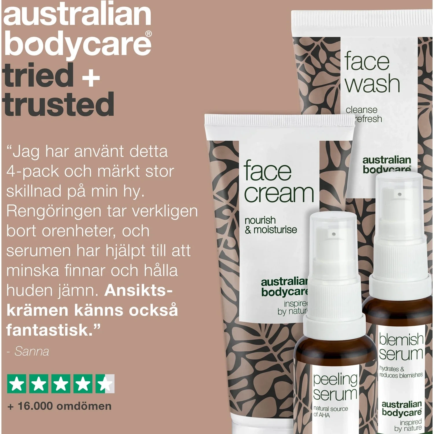 Australian Bodycare Anti Blemish Face Kit