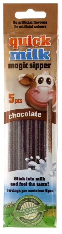 Quick Milk Magic Sipper Sjokolade 5pk Felfoldi