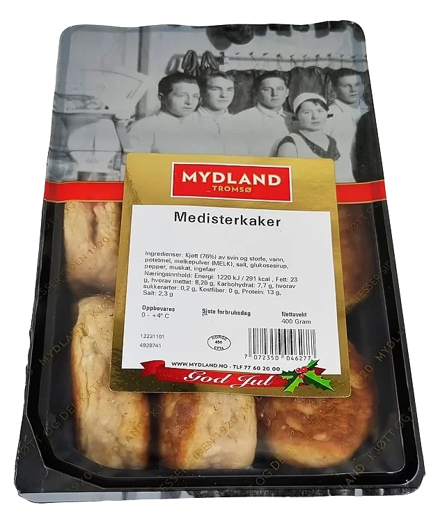 Medisterkaker 400g Mydland