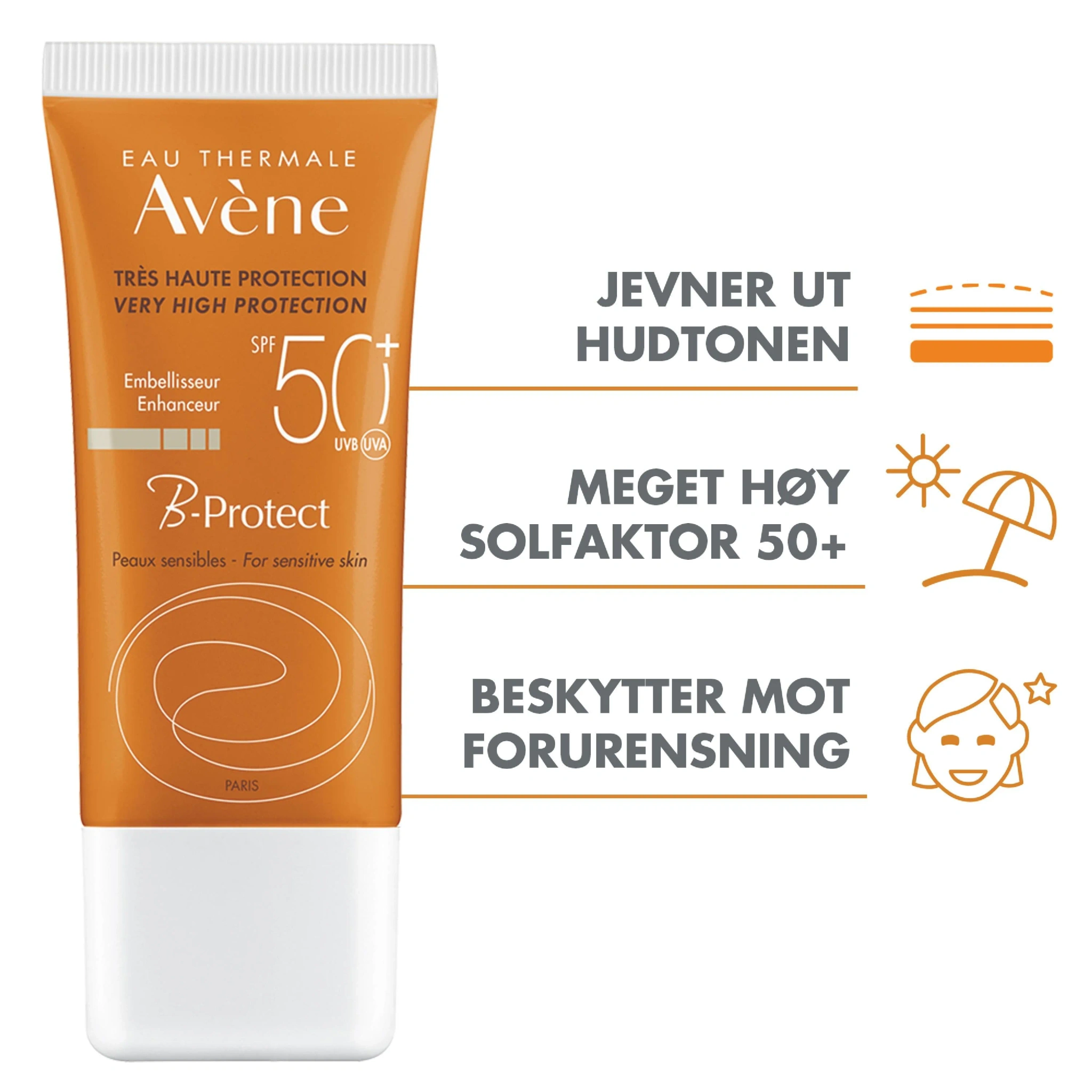 Avène Sun Face B-Protect SPF50+, 30 ml