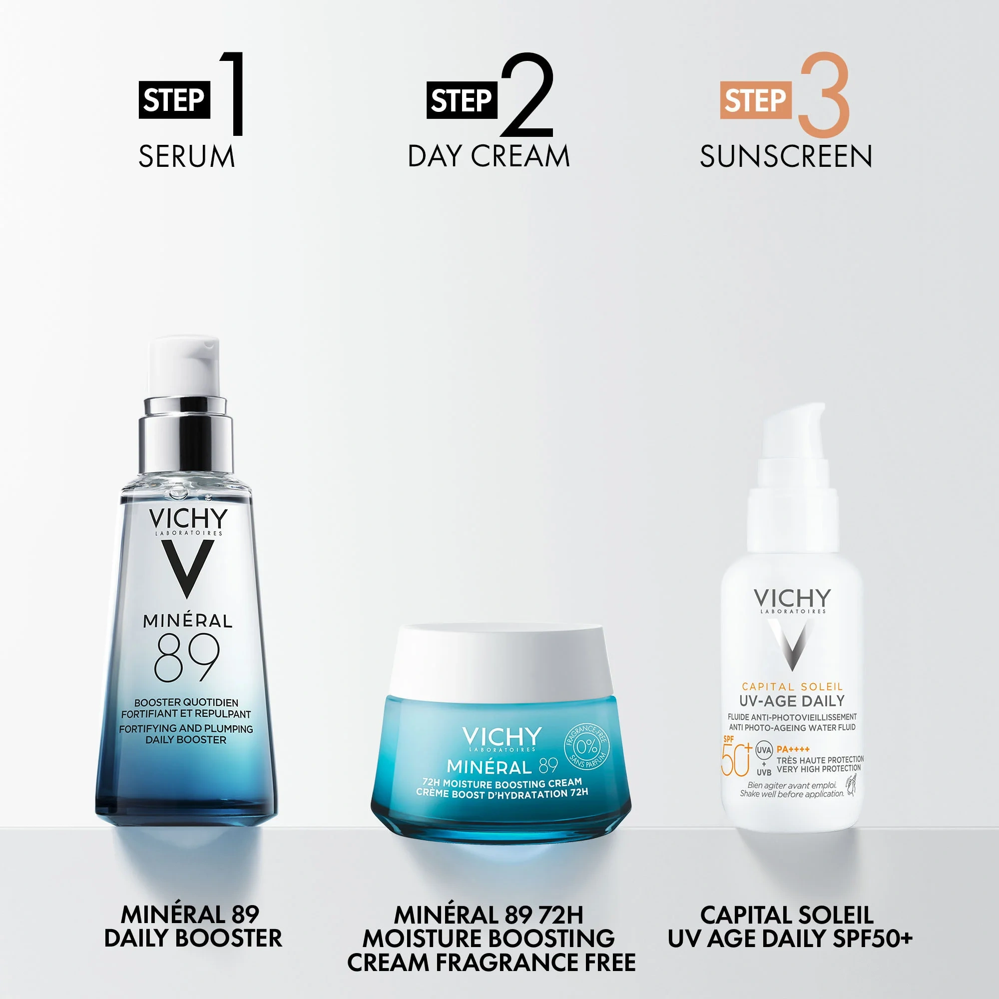 Vichy Minéral 89 72H Moisture Boosting Cream, 50 ml
