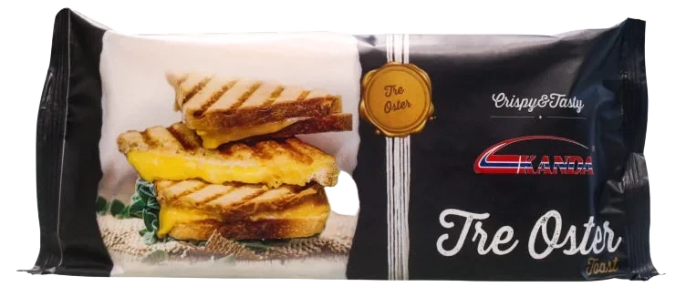 Toast 3oster 166g Kanda